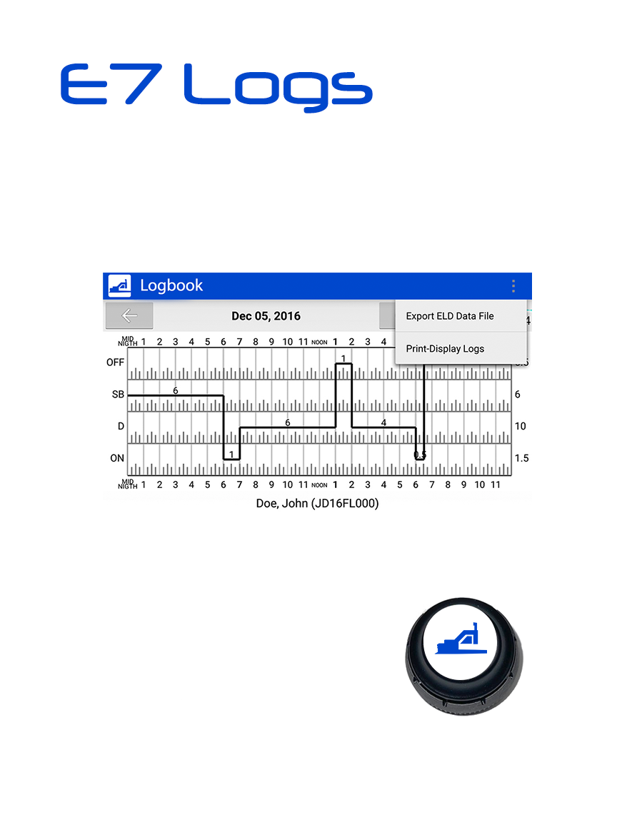 Product image for E7 LOGS