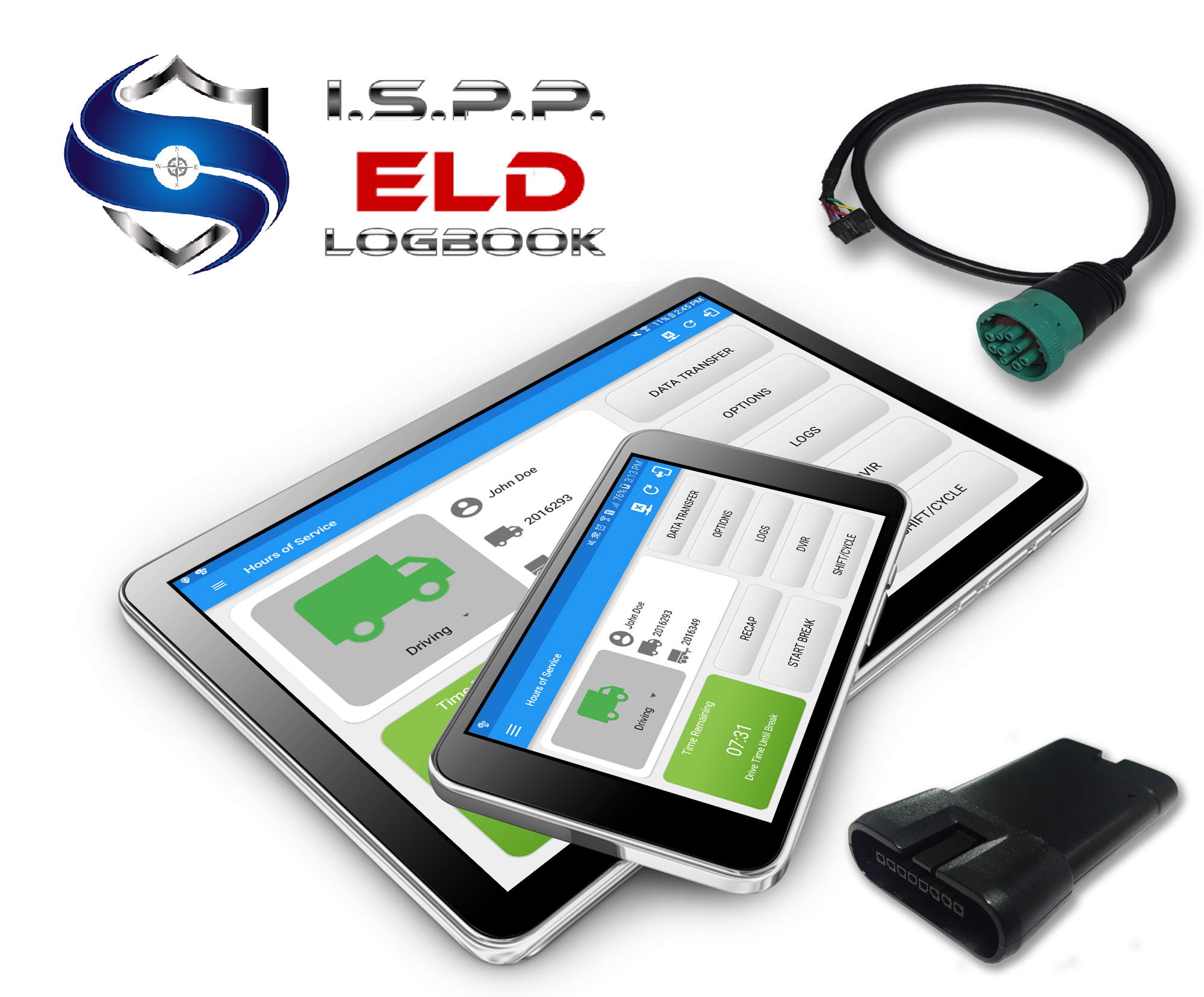 Product image for ELD logbook ISPP