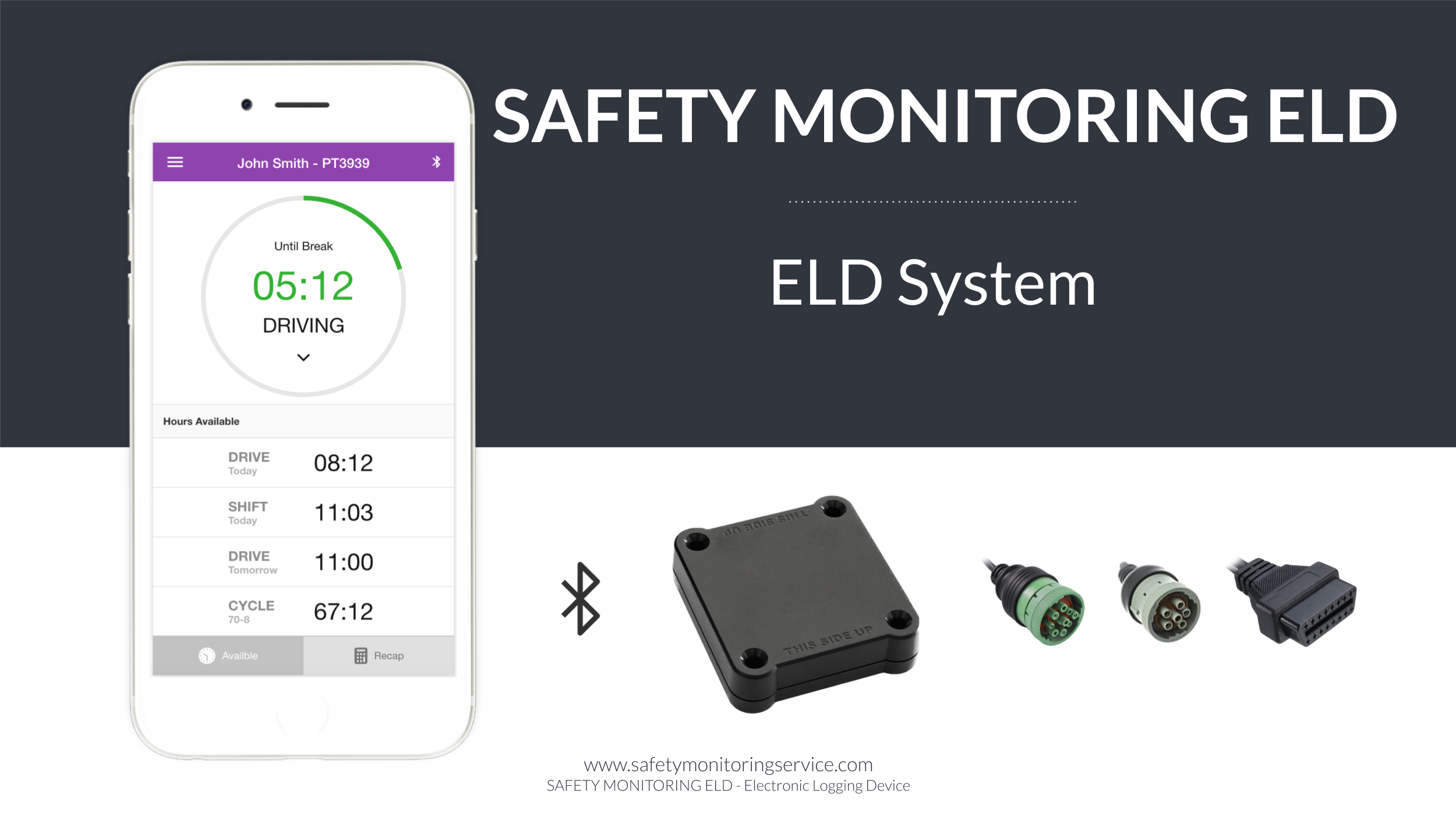 Product image for SAFETY MONITORING ELD