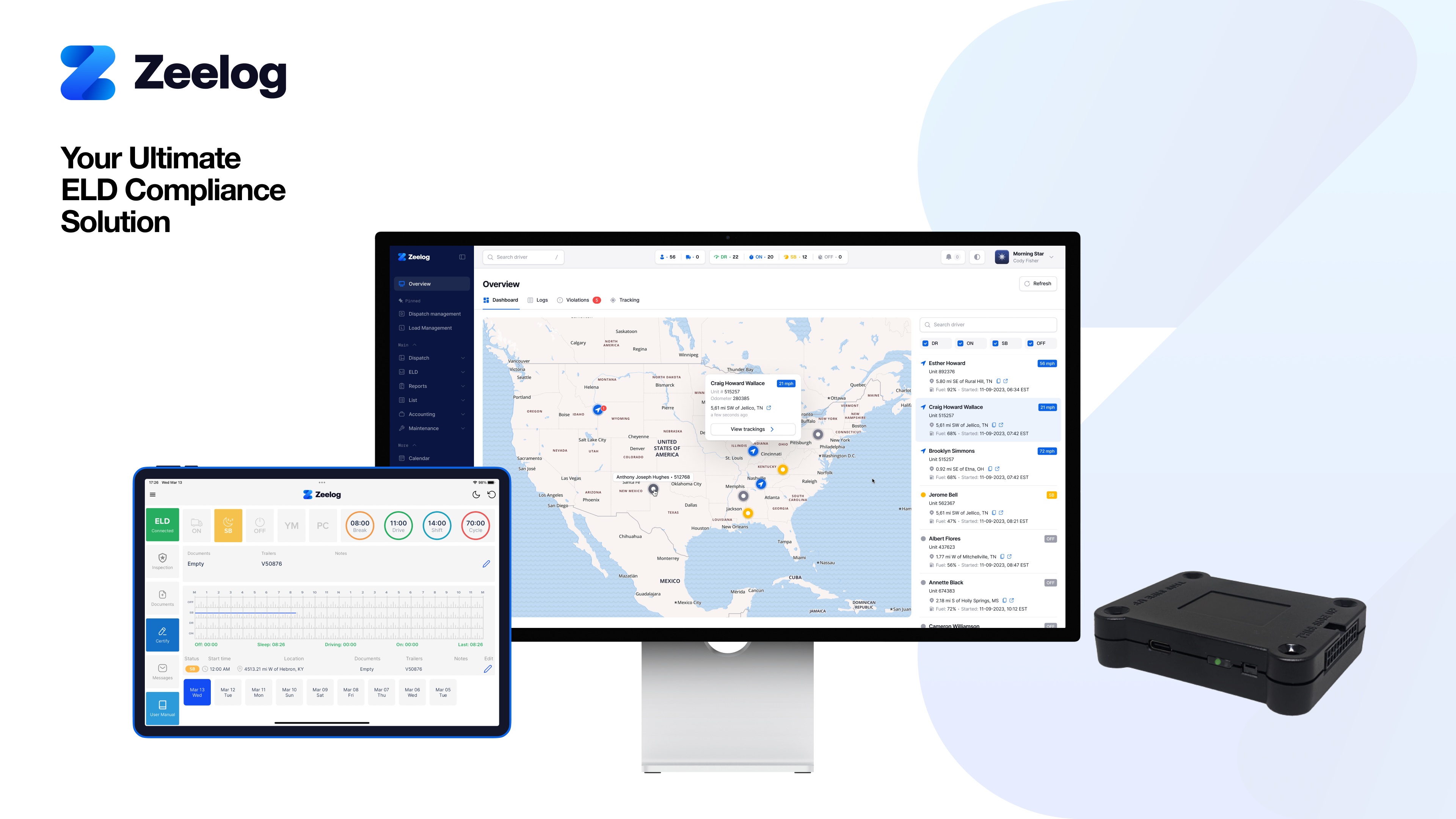 Product image for ZeeLog ELD