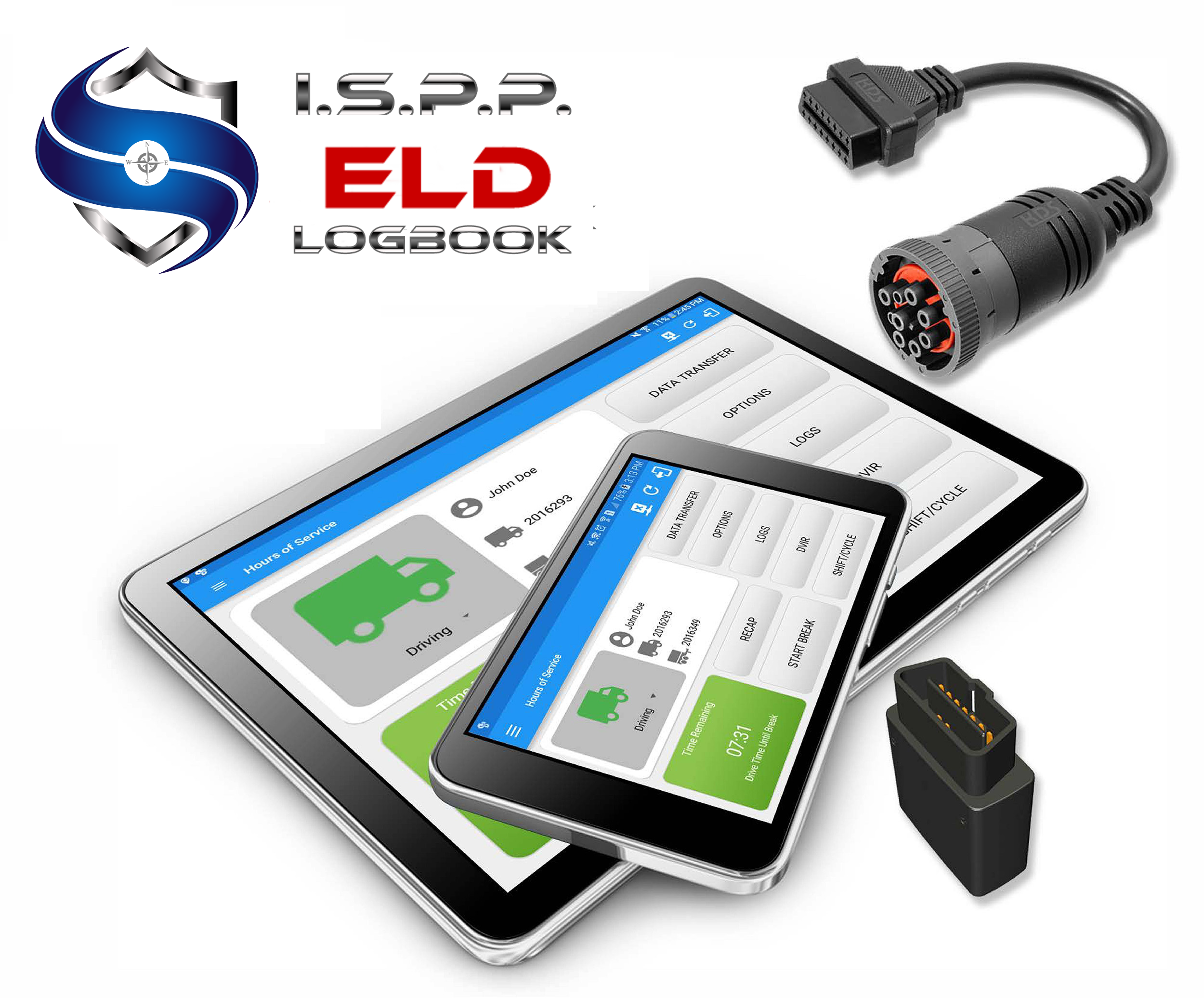 Product image for ELD logbook ISPP