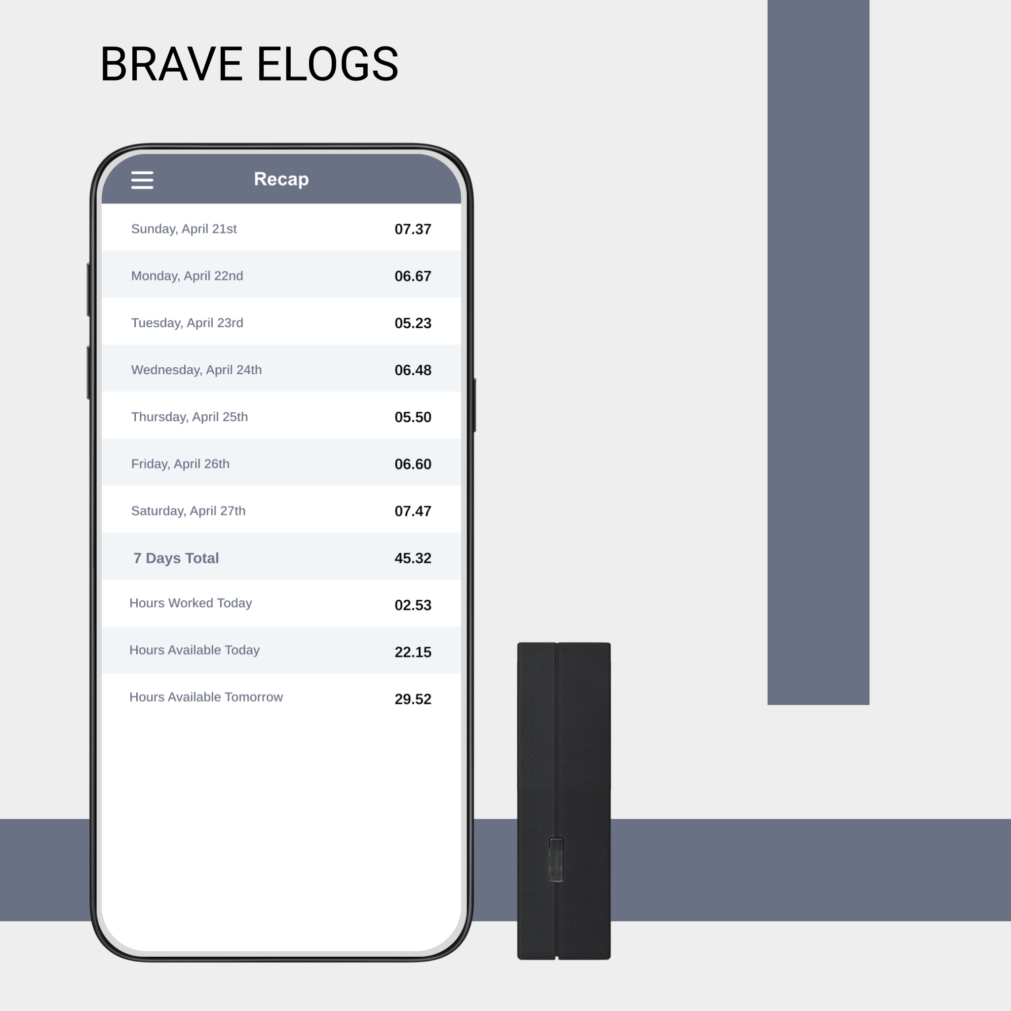 Product image for BRAVE ELOGS