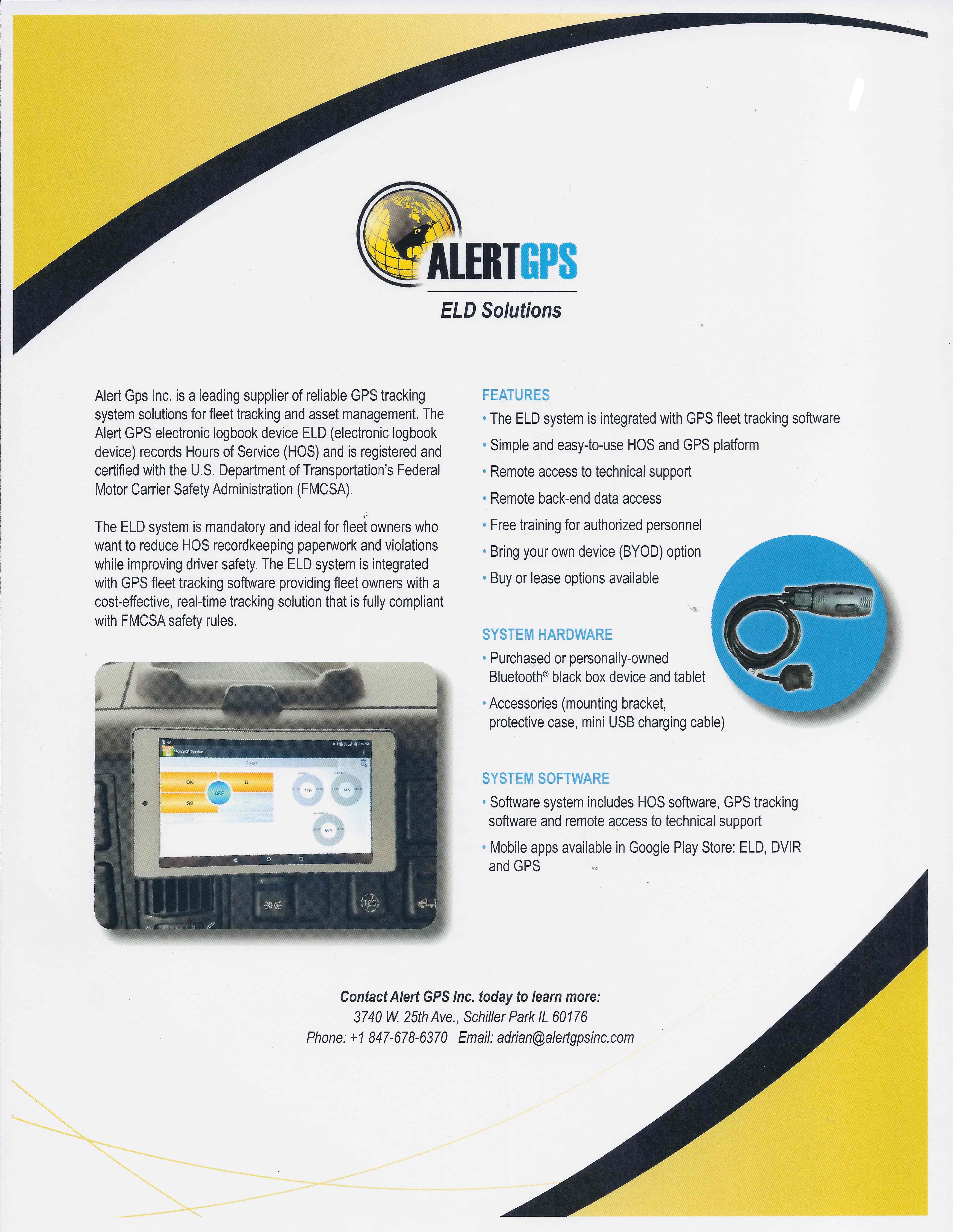 Product image for Alert Gps Inc. ELD