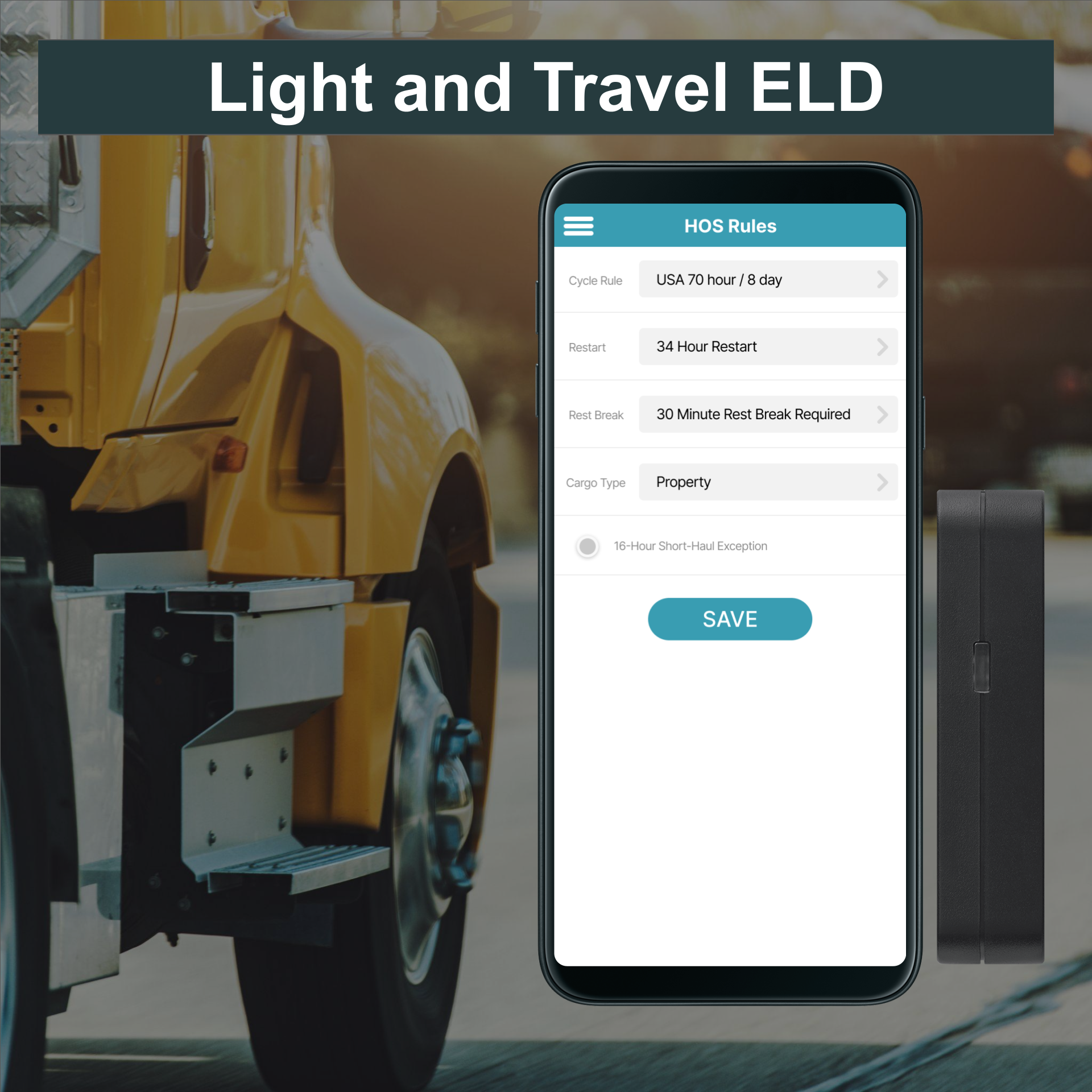 Product image for Light and Travel ELD