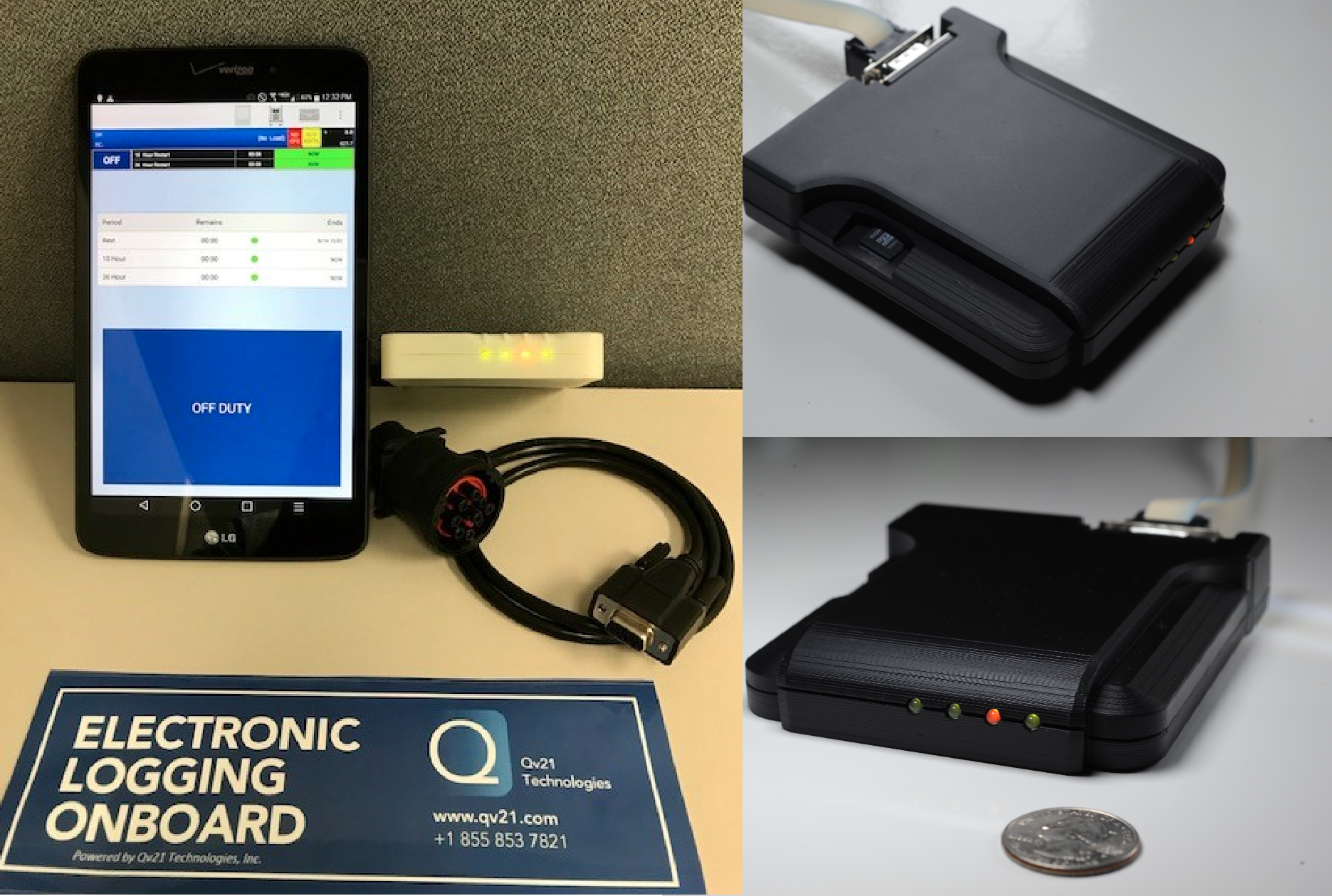 Product image for Qv21 ELD Compliance Module