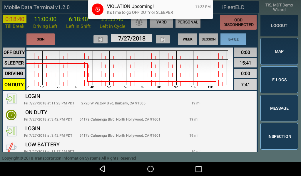 Product image for iFleetELD